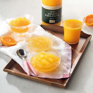 ミヤモトオレンジガーデン 愛媛みかんジュース・みかん寒天ゼリー ギフトセット【冬の贈りもの・お歳暮】