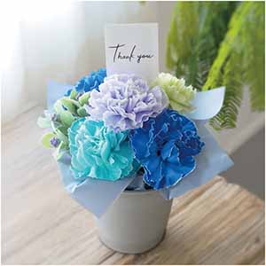 竹中庭園緑化 フラワーアレンジ「アクアパープル」【母の日】