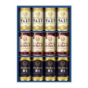アサヒビール アサヒ生ビール3種限定品入りセット【夏の贈りもの・お中元】[MFT-G]