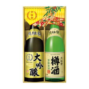 月桂冠 大吟醸・上撰樽酒セット【冬の贈りもの・お歳暮】[DA-TA(S)]