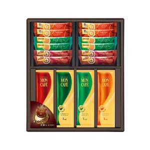 モンカフェ モンカフェ ドリップコーヒー＆スティック バラエティギフト【冬の贈りもの・お歳暮】[MAS-30]