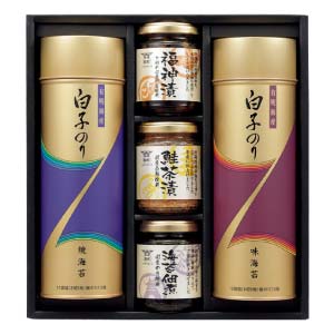 白子 のり・酒悦佃煮詰合せ【冬の贈りもの・お歳暮】[NFS400R]