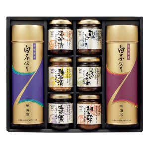 白子 のり・酒悦佃煮詰合せ【冬の贈りもの・お歳暮】[NFS500R]