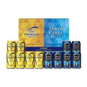 サントリー ザ・プレミアム・モルツ 東京クラフトセット【夏の贈りもの・お中元】[BVC3S]