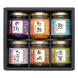 酒悦 ご飯のお供詰合せ【冬の贈りもの・お歳暮】[GO-40]