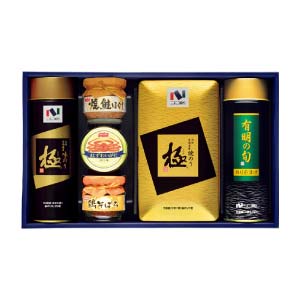 ニコニコのり 海苔・缶瓶詰合せ【冬の贈りもの・お歳暮】[MB-50R]