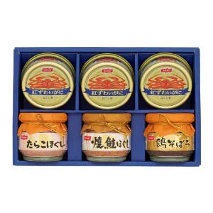 ニッスイ 紅ずわいがに缶詰・瓶詰詰合せ【夏の贈りもの・お中元】[IN-35D]