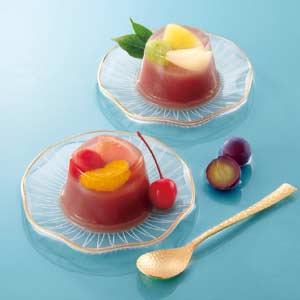 ひととえ 贅沢フルーツの水ようかん【夏の贈りもの・お中元】[FYA-30]