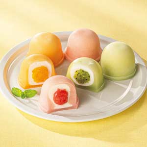 ひととえ 凍らせて食べるなめらかクリームのフルーツ大福【夏の贈りもの・お中元】[DFA-30]