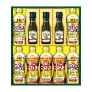 日清オイリオ ボスコオリーブオイル&バラエティオイルギフト【冬の贈りもの・お歳暮】[BM-50A]