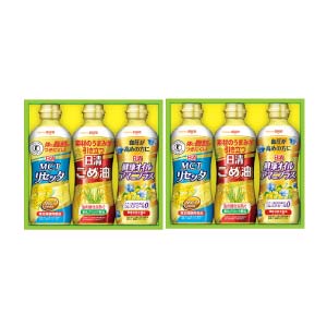 日清オイリオ こめ油＆ヘルシーオイルギフト(2段詰)【夏の贈りもの・お中元】[BPH-30W]