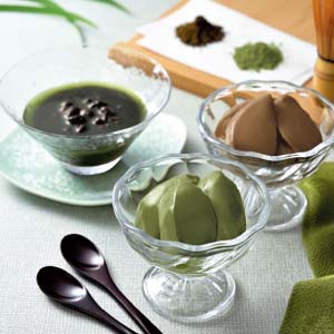 Azumi 天空の抹茶・天空のほうじ茶デザートセット【夏の贈りもの・お中元】[UTK-30]