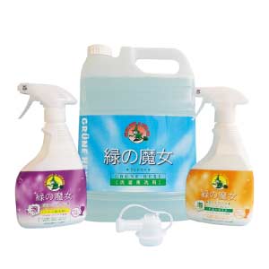 緑の魔女ランドリー5L 泡タイププレミアムセット【夏の贈りもの・お中元】[822-106]