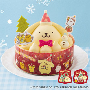 ポムポムプリン 聖夜のカスタードクリームケーキ プリン風味