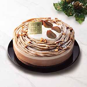 賛否両論 店主 笠原将弘のヘーゼルナッツモンブラン【イオンのクリスマス】