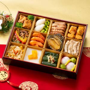 赤坂璃宮 中華オードブル一段重【2〜3人前・13品目】【イオンのおせち】