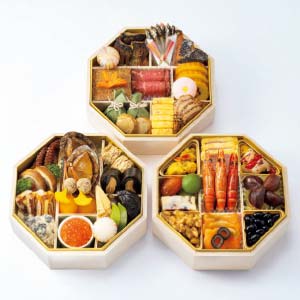 ホテル椿山荘東京 和洋おせち三段重【3〜4人前・41品目】【イオンのおせち】
