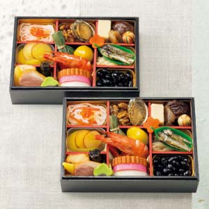 加賀屋 和風おせち二折【2人前・24品目】【イオンのおせち】