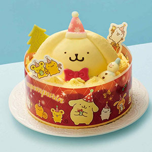 ポムポムプリン 聖夜のカスタードクリームケーキ プリン風味 【イオンのクリスマス】