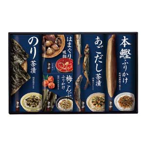 浜乙女 茶漬・ふりかけ・吸物詰合せ【夏の贈りもの・お中元】[つれづれ-30]