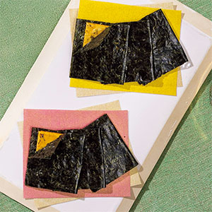 山本山 のりせんべい柚子・梅風味 詰合せ【夏の贈りもの・お中元】[NSB-YZ_U-2]