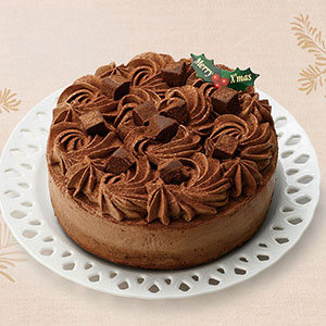 タカキベーカリー 卵と乳と小麦不使用のクリスマスチョコレートケーキ【イオンのクリスマス】