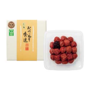 トノハタ 紀州産南高梅しそ漬け梅 塩分約3％【夏の贈りもの・お中元】[FU-P350]
