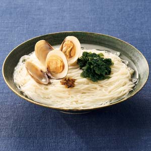 イケガヤ お湯をかけるだけ・白だし蛤にゅうめん【冬の贈りもの・お歳暮】[NY-4]