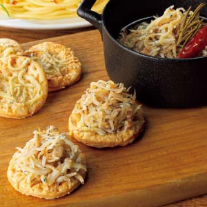前福 しらすのアヒージョ＆しらすチーズパイ【冬の贈りもの・お歳暮】