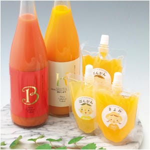 マルワフルーツ園芸 柑橘ジュースと飲むゼリーセット【冬の贈りもの・お歳暮】