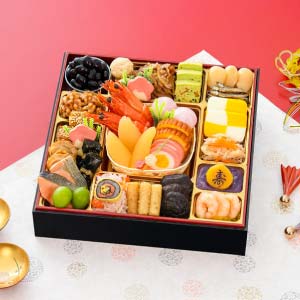 千賀屋 迎春おせち料理 和風一段「千寿」【2〜3人前・27品目】【イオンのおせち】