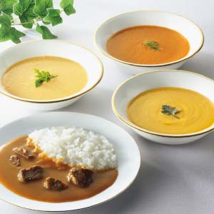 ホテルオークラ レトルトスープ＆カレー詰合せ【夏の贈りもの・お中元】[ORM-50]