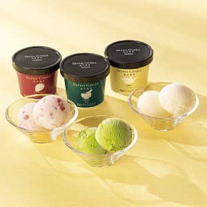 西洋銀座監修 ジェラートセット【夏の贈りもの・お中元】[ESG-12]