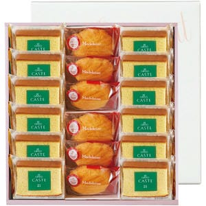 カステラ銀装 個装カステラ・マドレーヌ詰合せ【冬の贈りもの・お歳暮】[OBDM30]