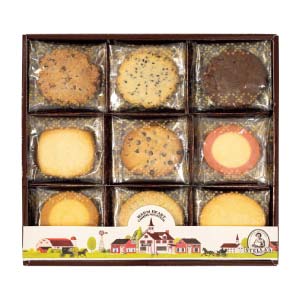 ステラおばさんのクッキー ウォームハート(M) 35枚【冬の贈りもの・お歳暮】[E-30]