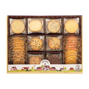 ステラおばさんのクッキー ウォームハート(L) 58枚【冬の贈りもの・お歳暮】[E-50]