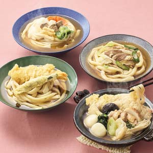 うす家 讃岐小豆島個食手延うどん鍋詰合せ【冬の贈りもの・お歳暮】[UN-50]
