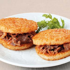 叙々苑 焼肉ライスバーガー特製8個セット【冬の贈りもの・お歳暮】[J8Y]