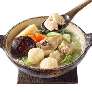 博多華味鳥 水たき小鍋セット【冬の贈りもの・お歳暮】[MK-E2]