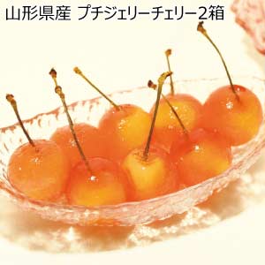 山形県産 プチジェリーチェリー2箱(お届け期間：6/11〜8/15)【夏の贈りもの・お中元】