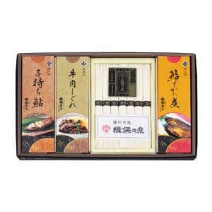 鵜舞屋 揖保乃糸・惣菜詰合せ【夏の贈りもの・お中元】[IS-50]