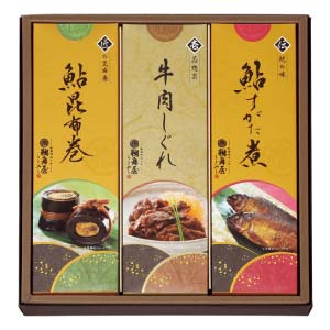鵜舞屋 鵜舞屋昆布巻詰合せ【冬の贈りもの・お歳暮】[KB-30G]