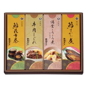 鵜舞屋 鵜舞屋昆布巻詰合せ【冬の贈りもの・お歳暮】[KB-40G]