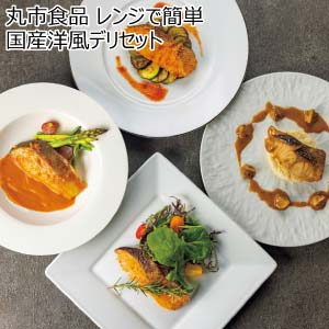 丸市食品 レンジで簡単 国産洋風デリセット【冬の贈りもの・お歳暮】[YD-50]