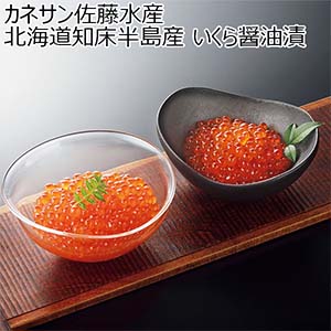 カネサン佐藤水産 北海道知床半島産 いくら醤油漬【冬の贈りもの・お歳暮】[2901]