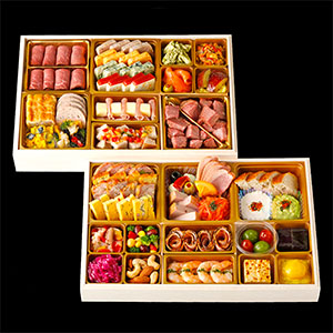 銀座ローマイヤ オードブル二段重【4人前・46品目】【イオンのおせち】