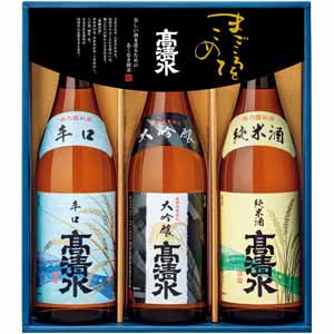 秋田酒類製造 高清水 まごころセット【冬ギフト・お歳暮】[TMN-B]