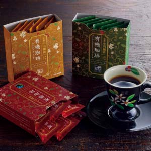 小川珈琲 有機ドリップコーヒーギフト【冬の贈りもの・お歳暮】[OCYH-50]