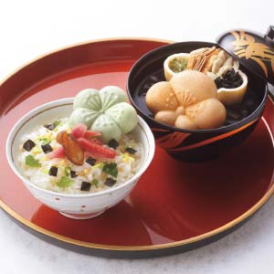 京都・辻が花 お茶漬最中・お吸物最中詰合せ【冬の贈りもの・お歳暮】[YTK-30]