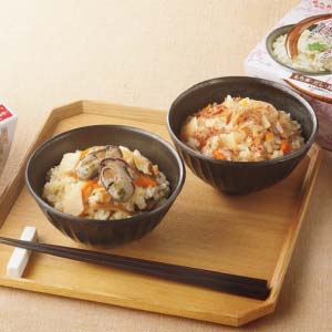 北洋本多フーズ レンジで簡単調理4種の海鮮炊き込みごはんセット【冬の贈りもの・お歳暮】[M-4]